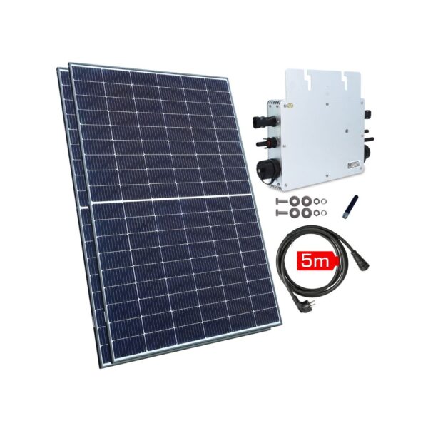 Zestaw solarny balkonowy - Zehnder BKW-800S Eco Logic Compact